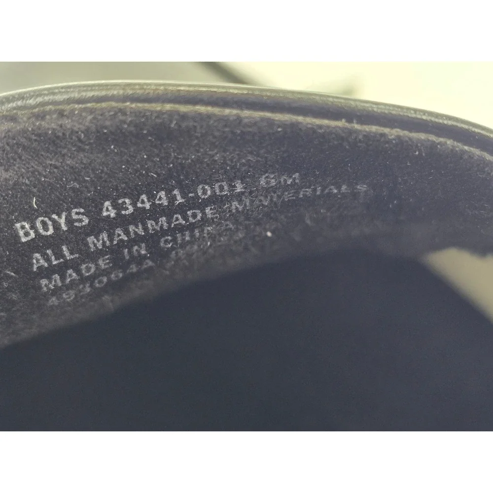Stacy Adams Kaylor Loafers Boys Size 6M Black Slip On Bit Dress Shoes -Excellent